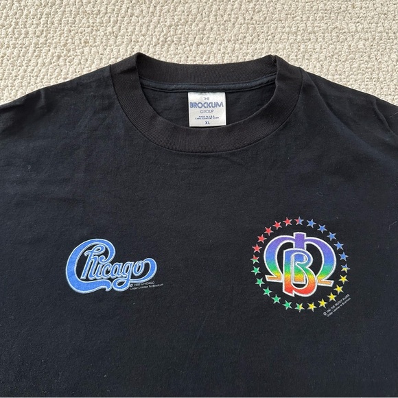 Vintage 1992 The Moody Blues Graphic Single Stitch Tee - Picture 2 of 10